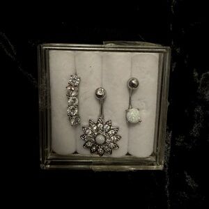 Belly rings, TITANIUM, 14G